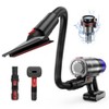 Teendow Lightweight 500W Stick Vacuum, Cordless Vacuum Cleaner for Pet Hair, Max 50 Mins, Rechargeable, Perfect for Carpet, Hard Floor, Dark Gray - 2 of 4