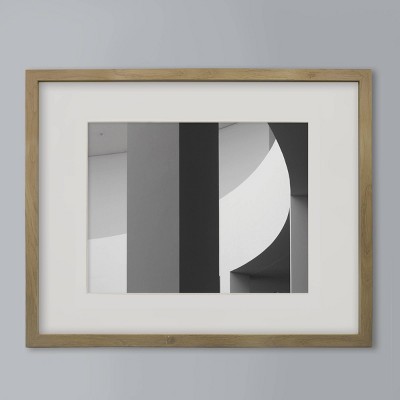 16 X 20 Matted To 11 X 14 Thin Gallery Frame Natural - Threshold™ :  Target