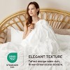 Cotton Duvet Cover Boho Textured Embroidery Jacquard Duvet Cover Set Soft and Breathable Bedding Set for All Seasons - 3 of 4