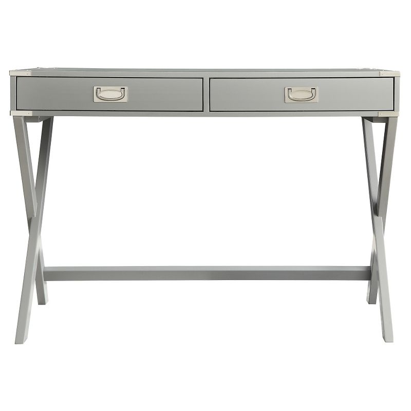 Kenton Wood Writing Desk with Drawers - Inspire Q, 5 of 10