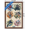 Trends International One Piece: Fishman Island - Badges Grid Framed Wall Poster Prints - 3 of 4