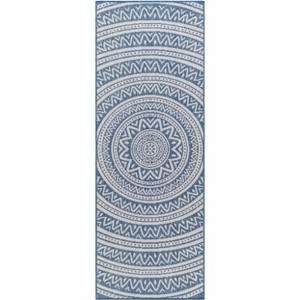 Hauteloom Naim Blue Area Rug - 1 of 4