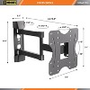 Promounts Full Motion TV Wall Mount for TVs 26" - 45" Up to 77 lbs - 2 of 4