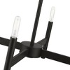 Livex Lighting Copenhagen 4 - Light Chandelier in  Black - 2 of 3