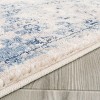 Luxe Weavers Distressed Floral Rug - 4 of 4