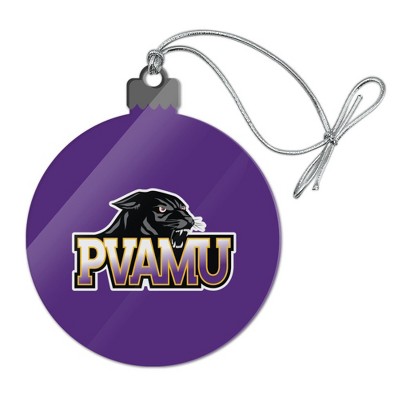 Prairie View A&M Primary Logo Acrylic Christmas Tree Holiday Ornament