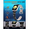 HTUTWOO Halloween Engraved Band Compatible with Apple Watch Band 38/40/41mm for Women Men, Two-Tone Strap for iWatch Series Ultra SE - 3 of 4