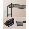 Wardrobe Closet, Heavy-Duty Portable Closet,Clothing Rack with Mesh Shelf, Freestanding Closet Clothes Rack,2 Fabric Drawers, Hanging Rail, Hooks - 4 of 4