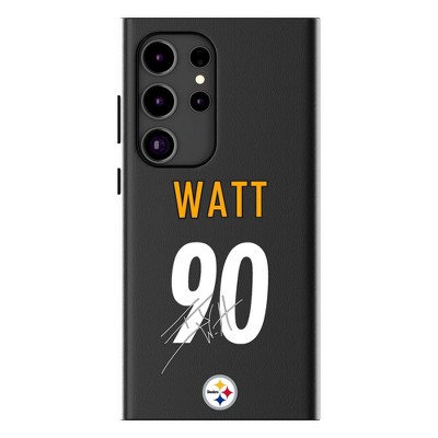 Keyscaper NFL Pittsburgh Steelers Players Game Tactic MagSafe Compatible Cell Phone Case for Samsung Galaxy