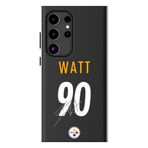 Keyscaper NFL Pittsburgh Steelers Players Game Tactic MagSafe Compatible Cell Phone Case for Samsung Galaxy - 1 of 4