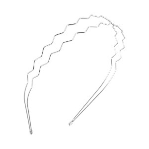 Unique Bargains Women's Double Row Wave Headbands 1 Pc - 1 of 4