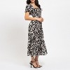 August Sky Women's Smocked Floral Midi Dress - image 3 of 4