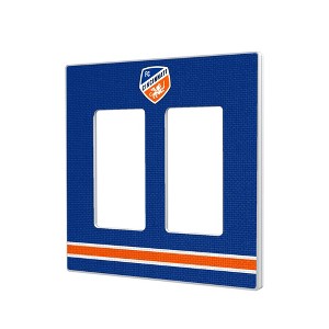 MLS Eastern Conference Teams Stripe Hidden-Screw Light Switch Plate for Double Rocker - 1 of 4