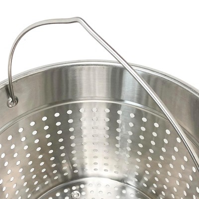 Bayou Classic Stainless Steel 82 Quart Propane Seafood Cooker Kit