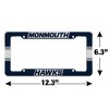 Monmouth University Hawks Stripes License Plate Tag Frame - image 4 of 4