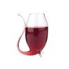 True Douro Port Sippers, Glass with Straw Sipper Feature, Stemless Wine Glass, Set of 4, 3 oz Capacity, Clear - 2 of 4