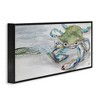 Stupell Industries Vivid Crab on Beach Shoreline, 30" x 13" - 3 of 4
