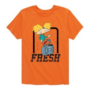 Boys' - Hey Arnold! - Fresh Arnold Short Sleeve Graphic T-Shirt - 1 of 4