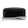 CTM Women's Vegan Leather Rainbow Striped Wallet - 2 of 4