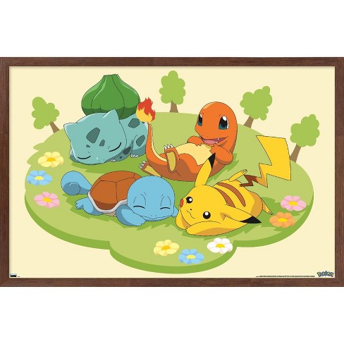Pokémon - Gengar Wall Poster, 22.375 x 34 Framed 