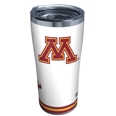 NCAA Minnesota Golden Gophers 20oz Arctic Stainless Steel Tumbler