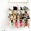 TROPOW Organizer per giocattoli di peluche, in rete boho macram¨¨, per bambini, sala giochi, camera da letto - 3 of 4