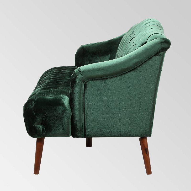 Adelia Modern Glam Tufted Velvet Sofa - Christopher Knight Home, 6 of 10
