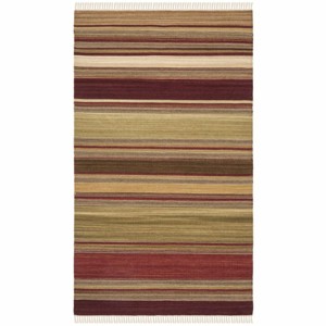 Striped Kilim STK313 Hand Woven Area Rug  - Safavieh - 1 of 4