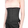Unique Bargains Adjustable 3 Hook Belly Waist Girdle Underbust Shapewear for Ladies 1PC Black XXX Large - 2 of 4
