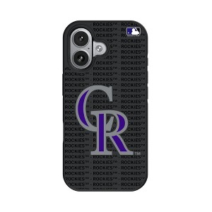 MLB National League Teams Text Backdrop Bump Cell Phone Case for Apple iPhone 17 Series - 1 of 4