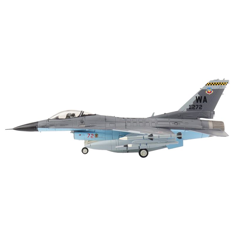 General Dynamics F-16C Fighting Falcon "Shark" Fighter Aircraft "Air Power Series" 1/72 Diecast Model by Hobby Master, 2 of 6