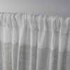 Exclusive Home Bern Stripe Light Filtering Semi-Sheer Rod Pocket Curtain Panel Pair, 54"x96", Cafe - 2 of 3