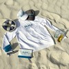 Pavilion Gift Company - Beach Life - M/L White Cotton Blend French Terry Sweatshirt - Sweatshirts - 4 of 4