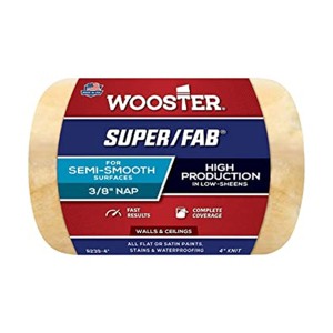 Wooster Genuine 4" Super/Fab 3/8" Nap Roller Cover - R239-4 - 1 of 4