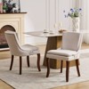 NicBex Dining Chair Set of 2 Modern Kitchen Armless Chairs with Cushion Seats and Backrest for Dining Room,Kitchen - 4 of 4