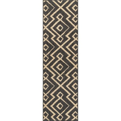 Nuloom Sammi Geometric Trellis Indoor And Outdoor Patio Area Rug : Target