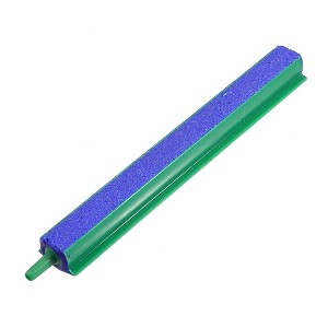 Unique Bargains Aquarium Fish Tank Bubbles Well Air Stone Bar Green - 1 of 3
