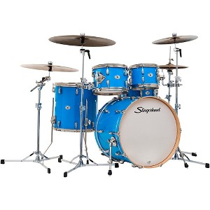 Slingerland Studio King 5-Piece Shell Pack with 22" Bass Drum Lunar Blue Lacquer - 1 of 4
