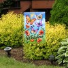 Briarwood Lane Spring Garden Flag 12x18 For Outdoor Butterflies and Poppies Welcome For Spring Garden Flag Flags For Outside - 4 of 4