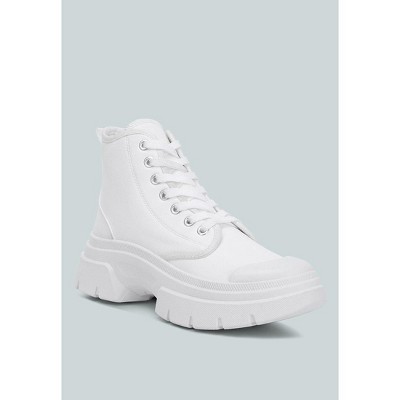 Roxane Chunky Lace Up Boots