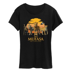 Women's - The Lion King - Sun Group Short Sleeve Graphic T-Shirt - 1 of 4