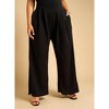 Rebdolls Women's Adelaine Drop Waist Wide Leg Jumpuit w. Pockets - 4 of 4