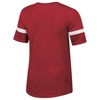 NCAA Indiana Hoosiers Women's Mesh Trim V-Neck T-Shirt - image 2 of 3