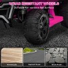 TopComfy Baby Walkers Kids ATV Quad, Ride On Toy, Rechargeable Battery, 4 Wheeler for Toddlers, Romantic, Pink, 26.8"*15.4"*12.6" - 4 of 4