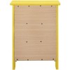 NicBex 3 Drawer Nightstand End Table,Wood Side Table with Round Knob Handles for Bedroom,Living Room,Bedside - 4 of 4
