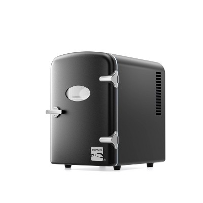Kenmore 6 Can Mini Refrigerator: Countertop Tiny Fridge for Skincare & Makeup, 40°F Cooling, Black, 0.14 cu ft Capacity, 3 of 10