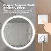 24inch Bathroom Led Classy Vanity Mirror with High Lumen,Dimmable Touch,Wall Switch Control - 3 of 4