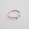 Stevie Baguette Ring in Gold, Rose Gold - Honeycat - image 4 of 4