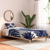 Deny Designs Cocoon Tropical Palms Comforter Bedding Set Blue - 2 of 4