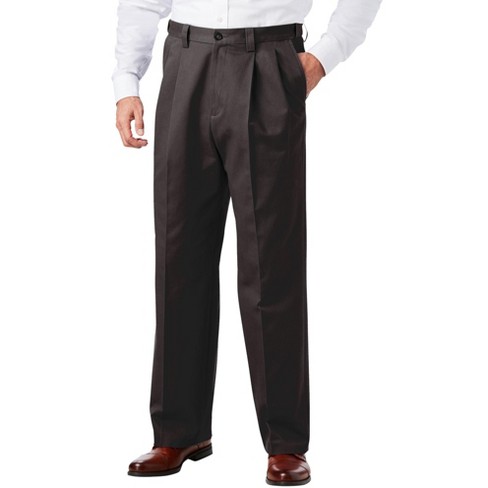 Kingsize Men's Big & Tall Relaxed Fit Wrinkle-free Expandable Waist ...